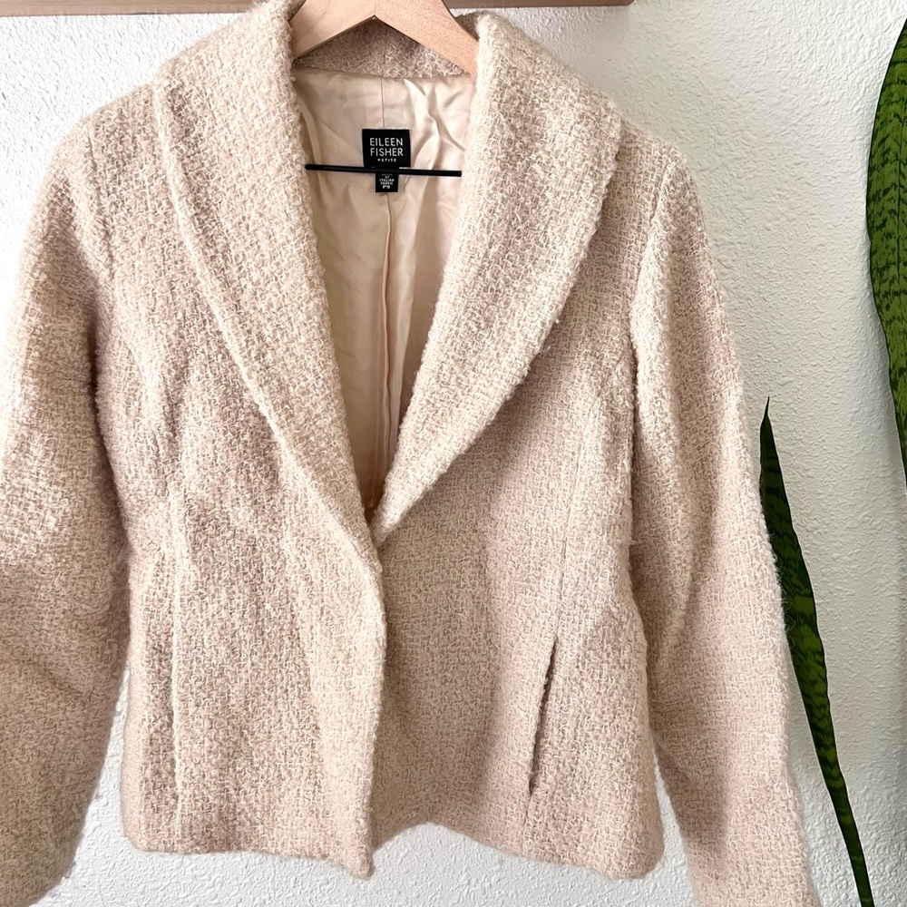 Eileen Fisher wool blazer/jacket